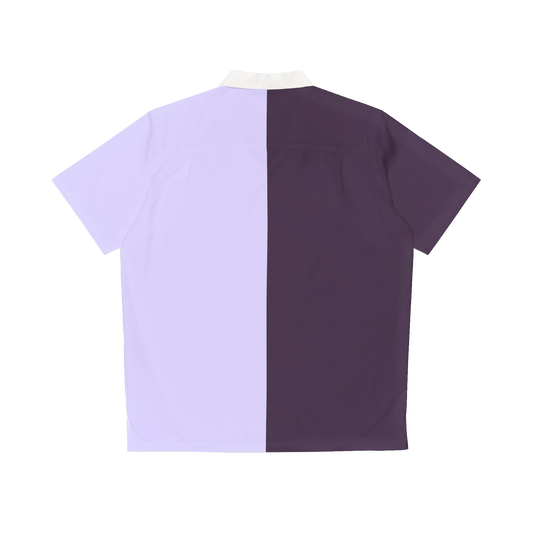 LILAC MAGIC YOU SEEK BUTTON UP SHIRT