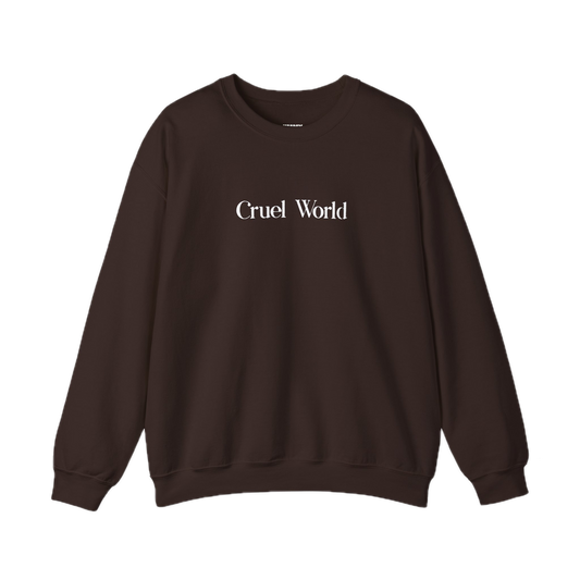 CRUEL WORLD CREWNECK SWEATER