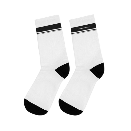 BLACK STRIPED SOCKS