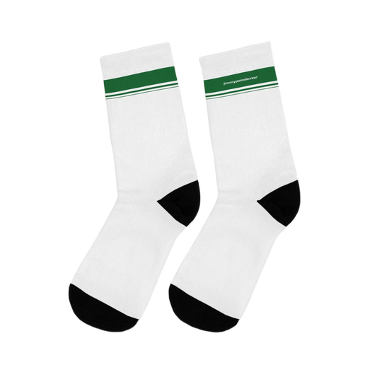GREEN STRIPED SOCKS