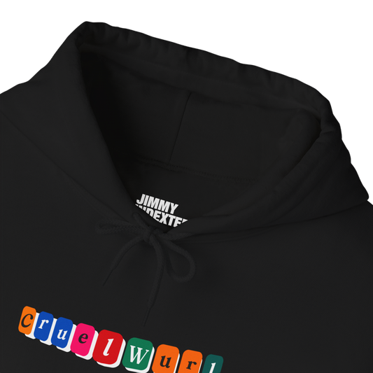 BLACK CRUELWURL HOODIE