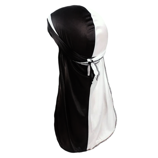 TWO-TONE SILK DURAG