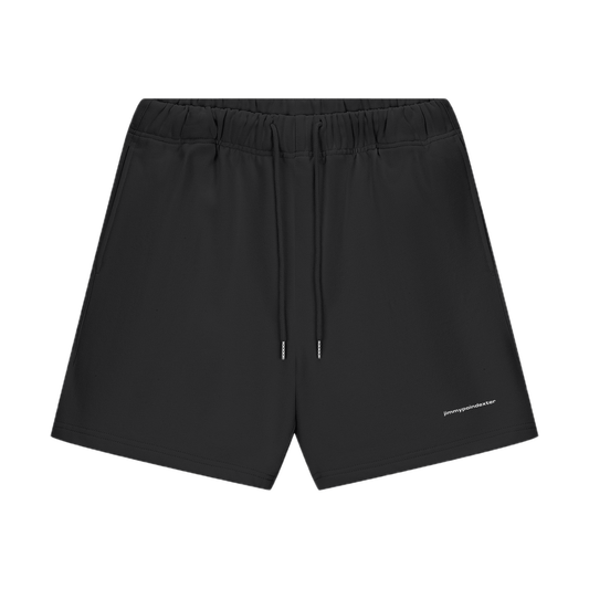 BLACK HEAVYWEIGHT LOOSE FIT SHORTS