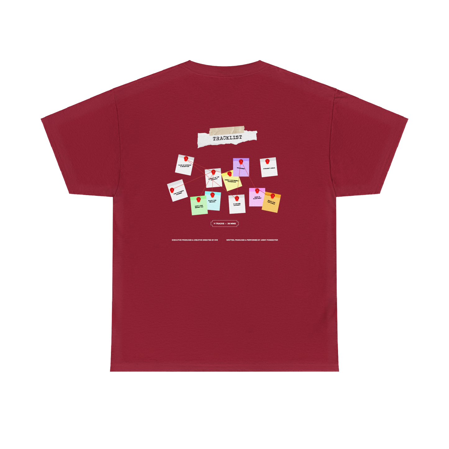 DON'T LOOK BEHIND YOU. COVER TEE