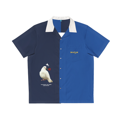 BLUE MAGIC YOU SEEK BUTTON UP SHIRT