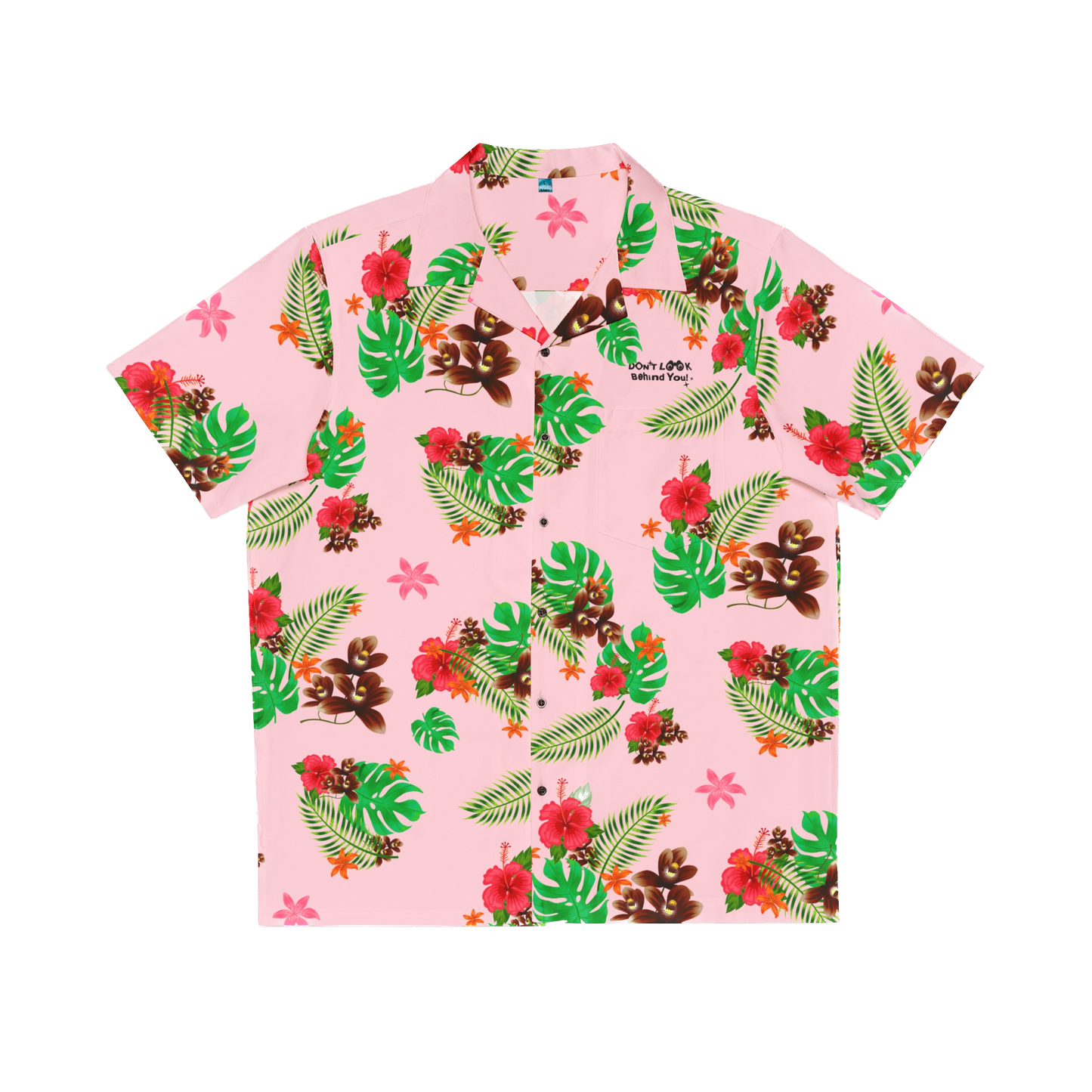 PINK JIM JAMESON HAWAIIAN SHIRT