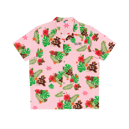 PINK JIM JAMESON HAWAIIAN SHIRT