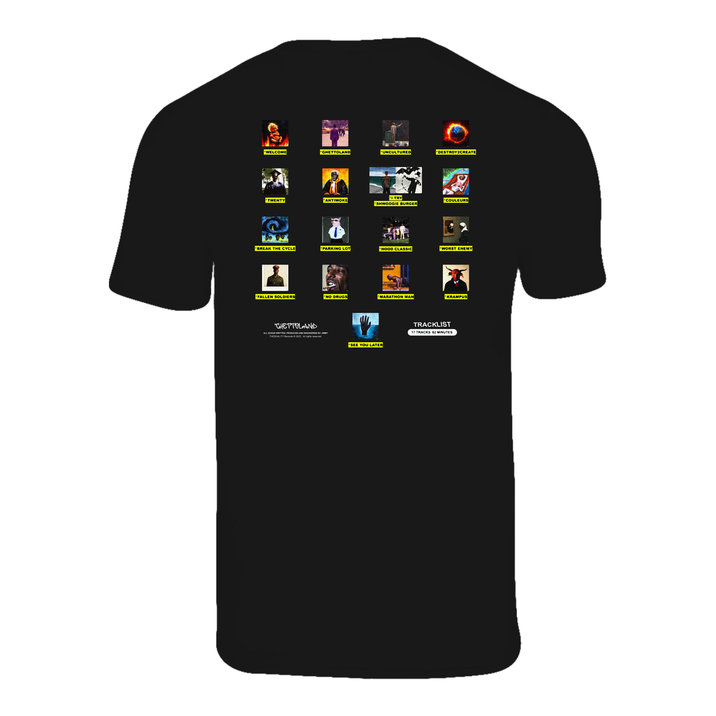 *GHETTOLAND COVER TEE