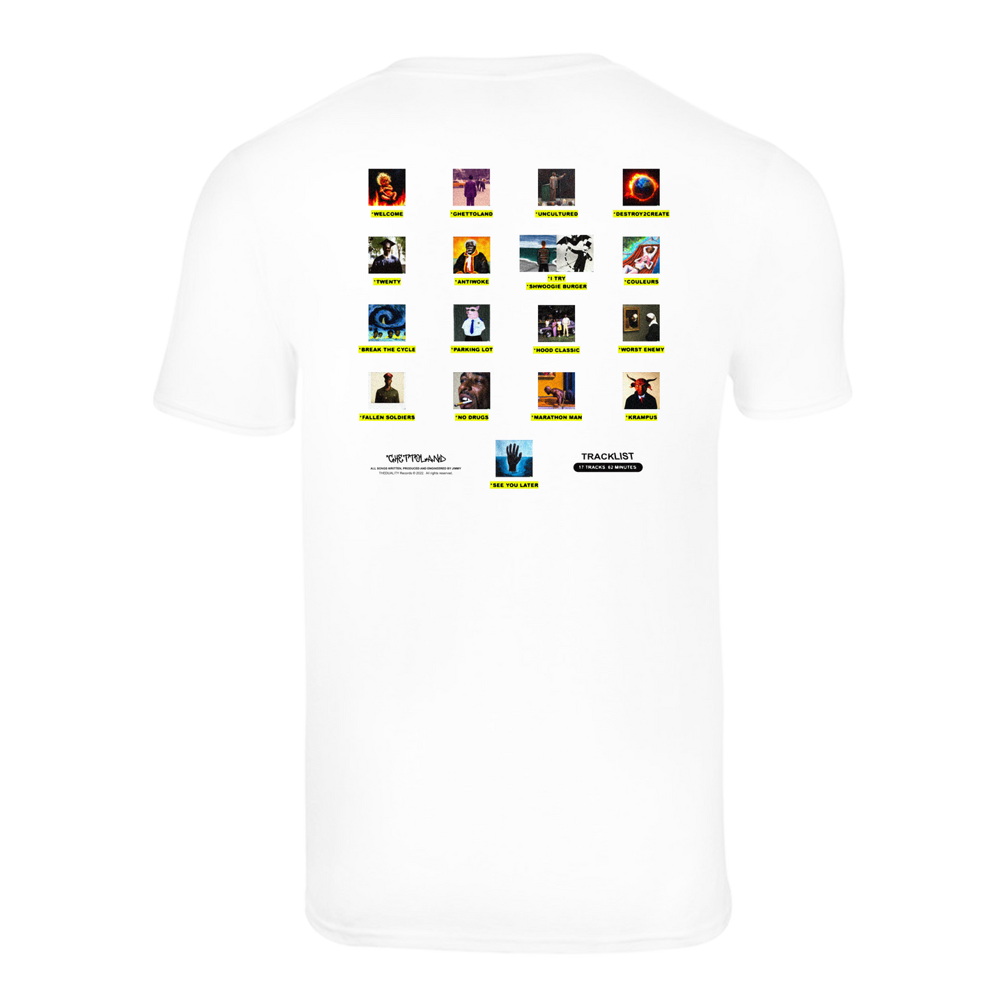*GHETTOLAND COVER TEE