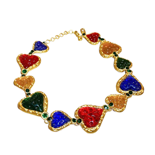 HEART GEM NECKLACE