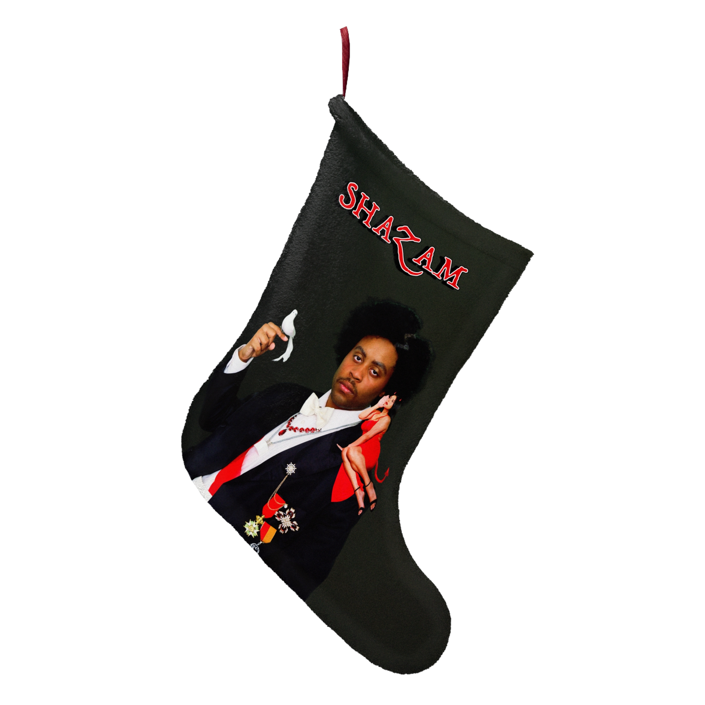 SHAZAM CHRISTMAS STOCKING