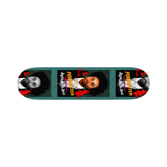 THE GREAT JIMBOLINI FLYER SKATE DECK