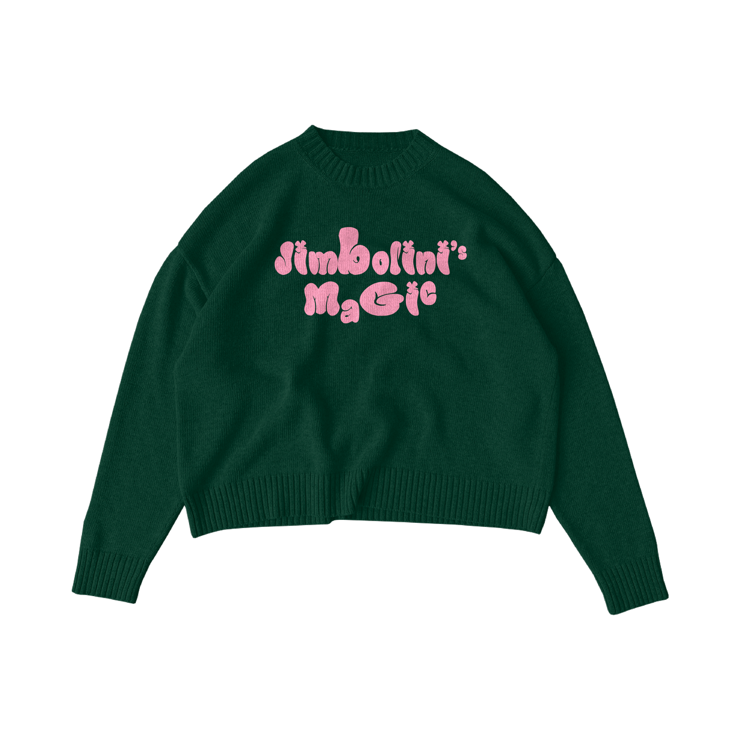 JIMBOLINI'S MAGIC KNIT SWEATER