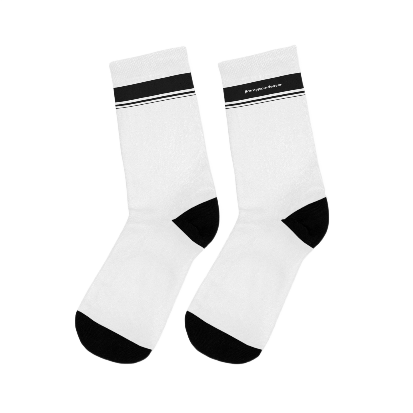 BLACK STRIPED SOCKS