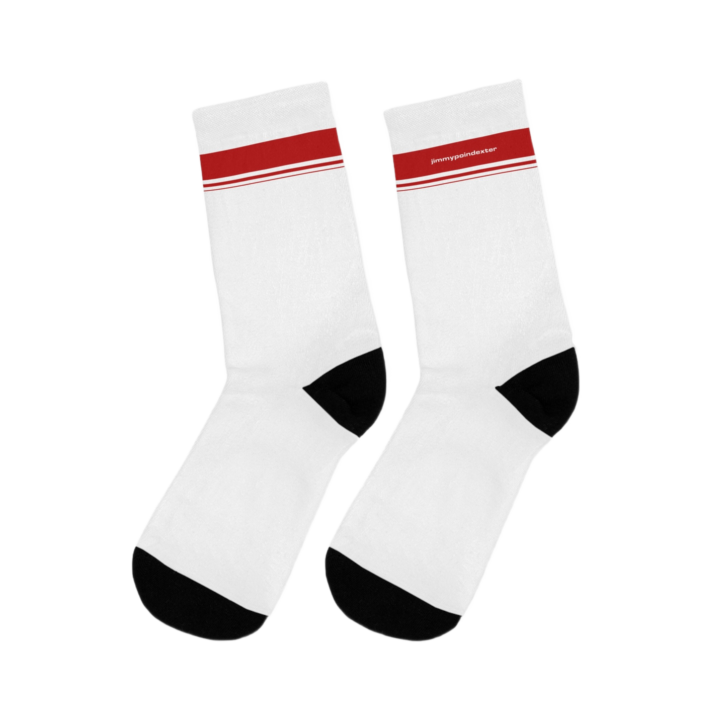 RED STRIPED SOCKS