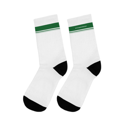 GREEN STRIPED SOCKS