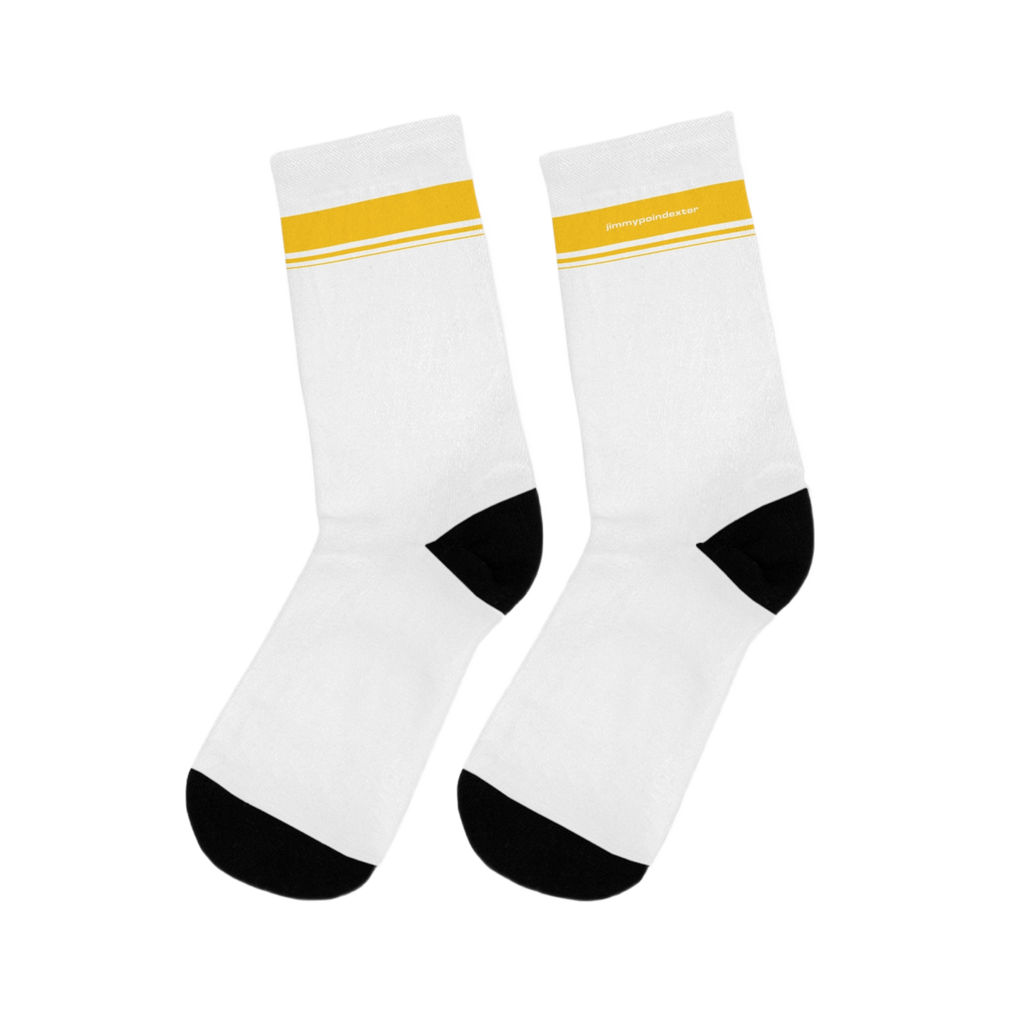 YELLOW STRIPED SOCKS