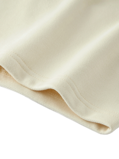 NATURAL HEAVYWEIGHT LOOSE FIT SHORTS