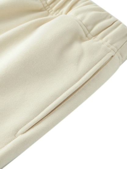 NATURAL HEAVYWEIGHT LOOSE FIT SHORTS