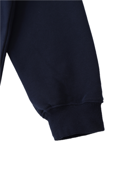 NAVY HEAVYWEIGHT OVERSIZED POLO