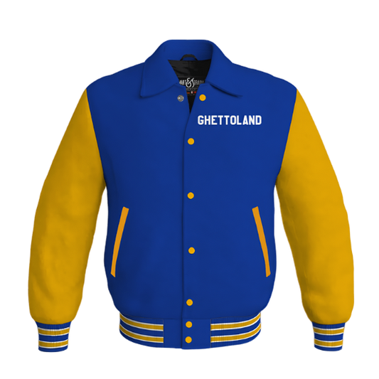 *GHETTOLAND VARSITY JACKET