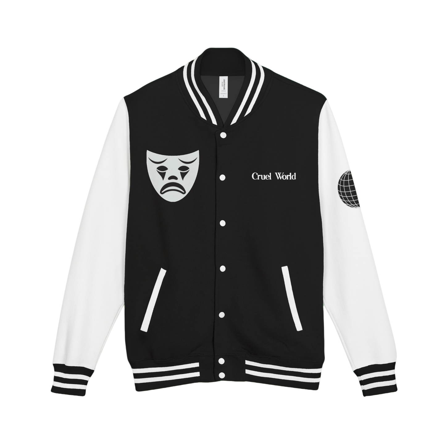 CRUEL WORLD LETTERMAN JACKET