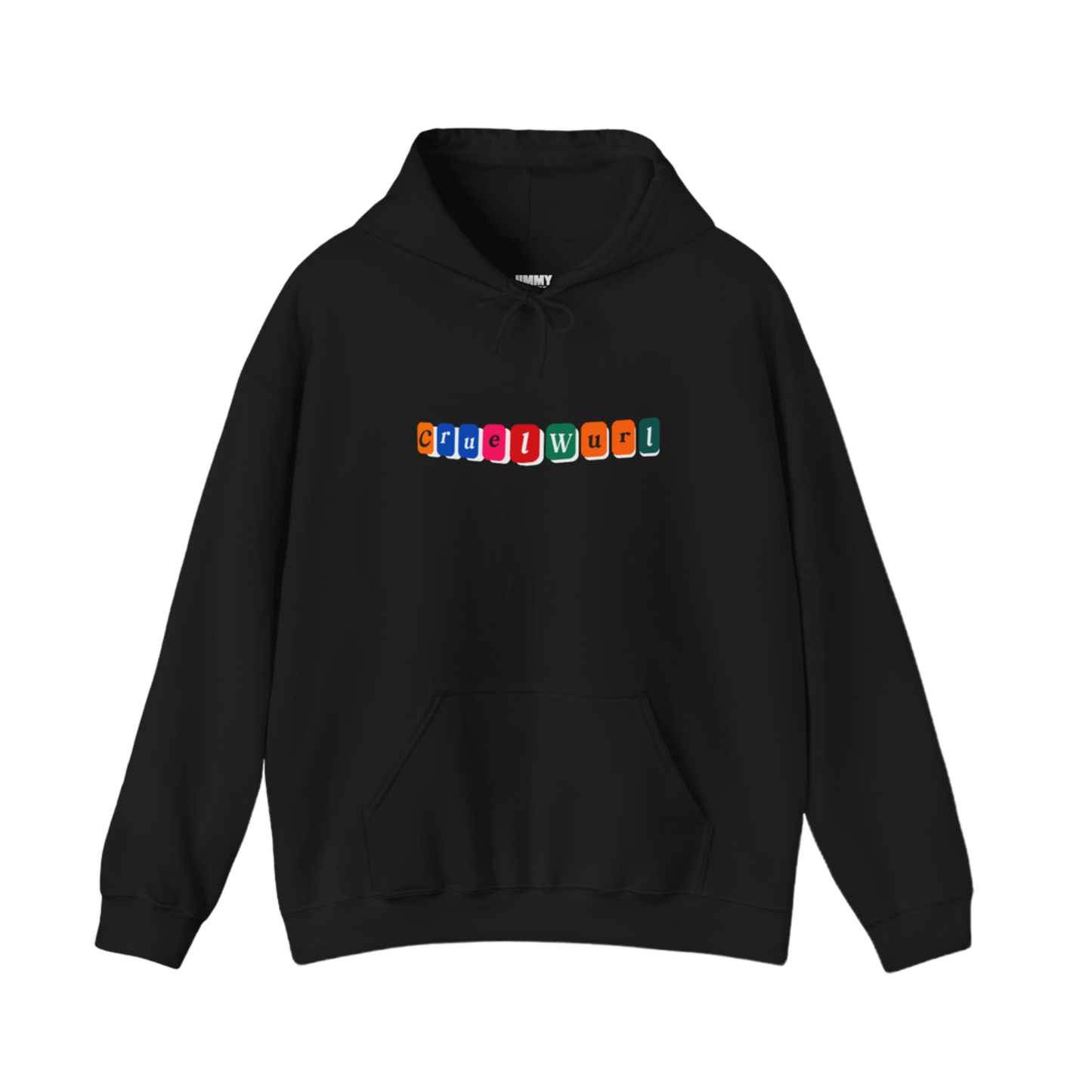 BLACK CRUELWURL HOODIE