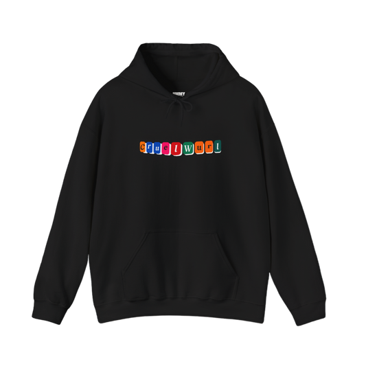 BLACK CRUELWURL HOODIE