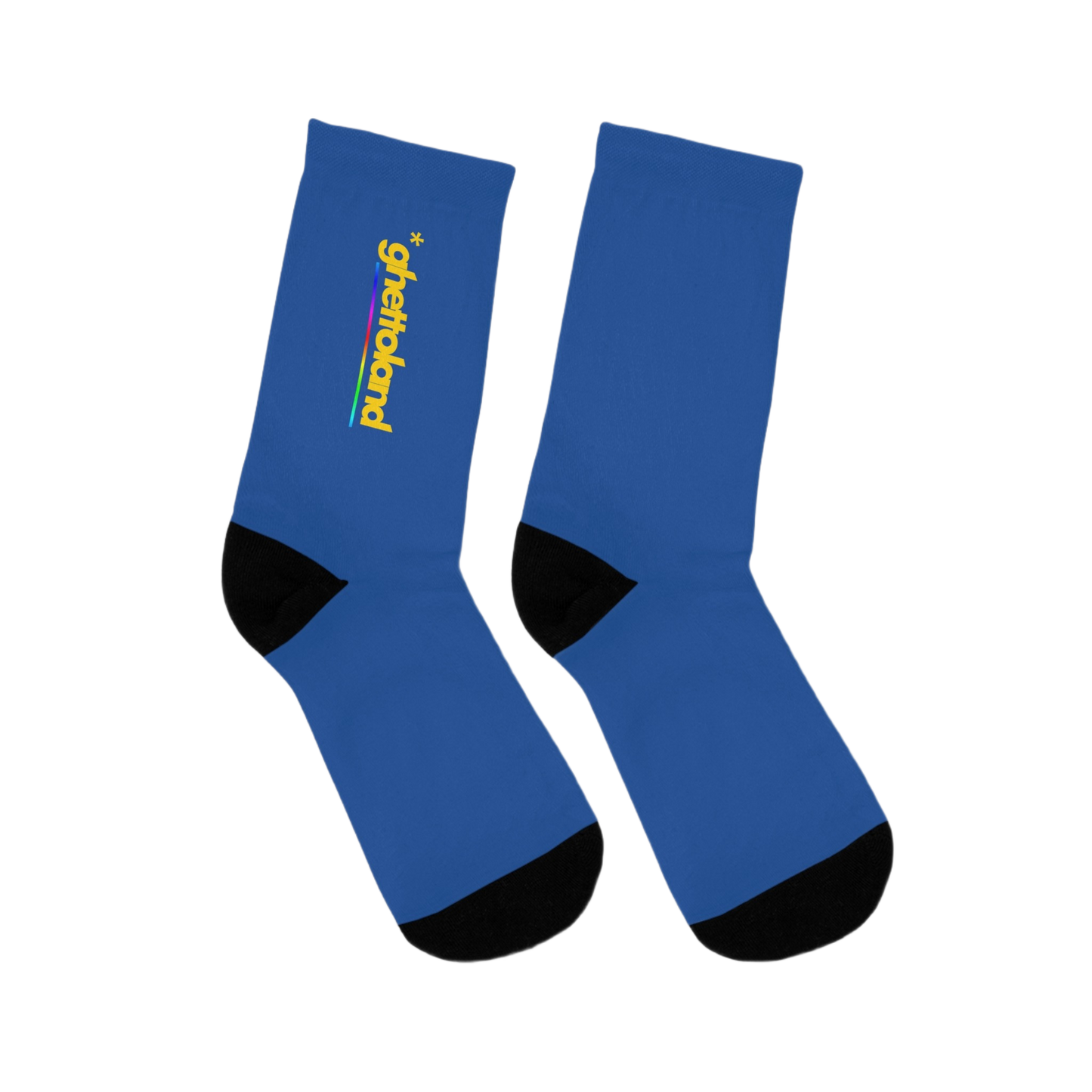 BLUE *GHETTOLAND SOCKS