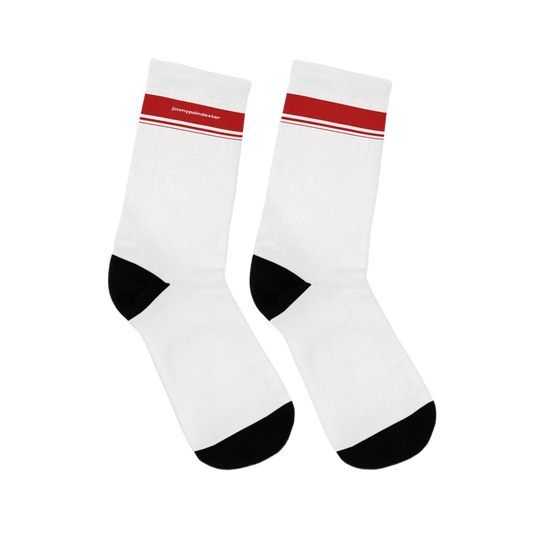 RED STRIPED SOCKS