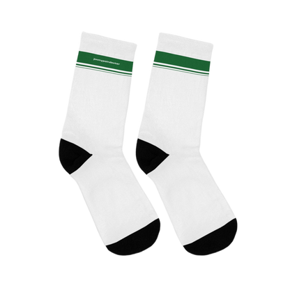 GREEN STRIPED SOCKS