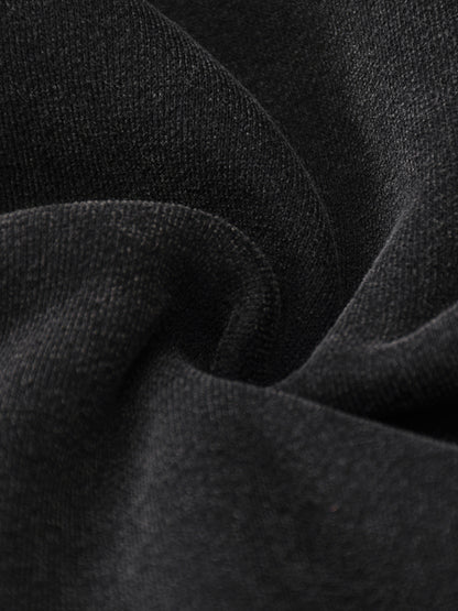 SNOW WASHED CROPPED HOODIE