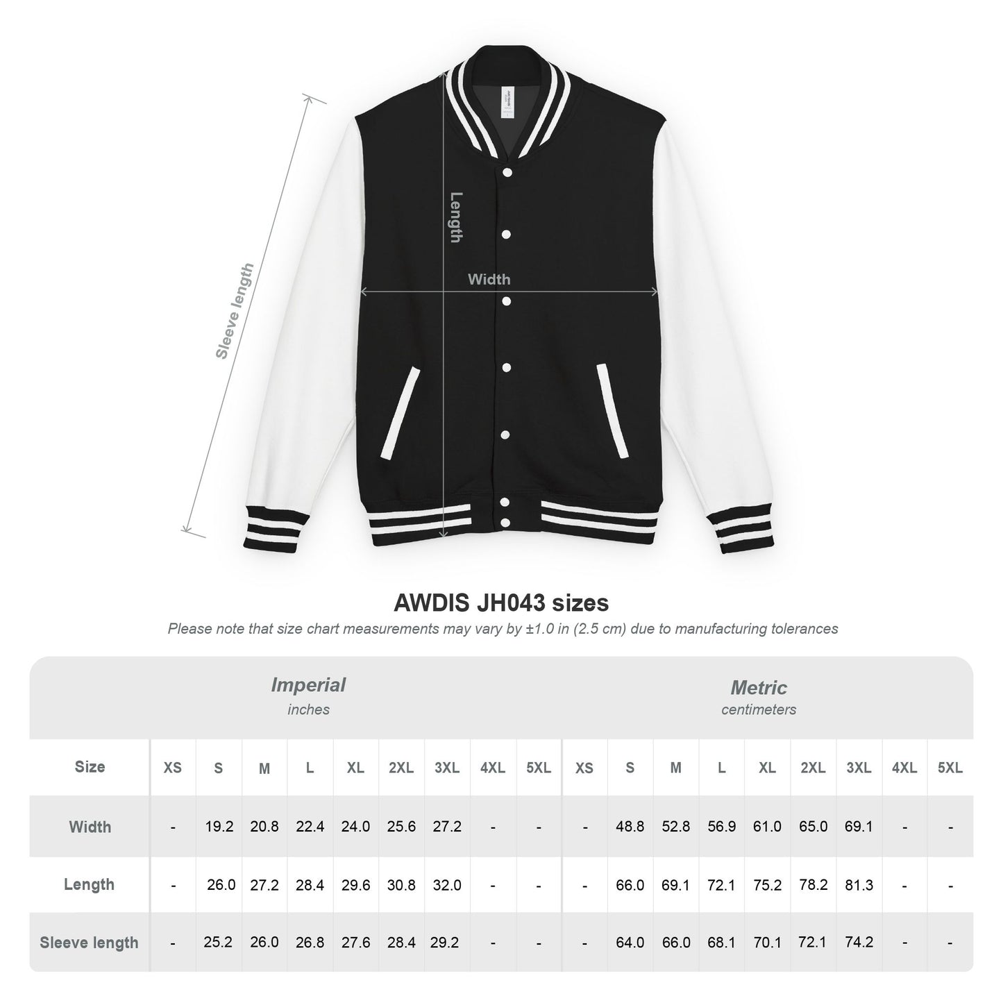 CRUEL WORLD LETTERMAN JACKET