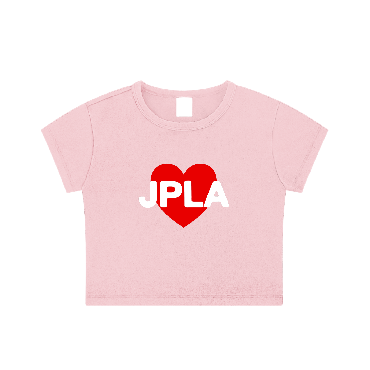 SNOW WASHED CROP TOP TEE