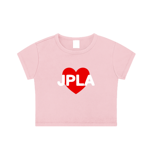 SNOW WASHED CROP TOP TEE
