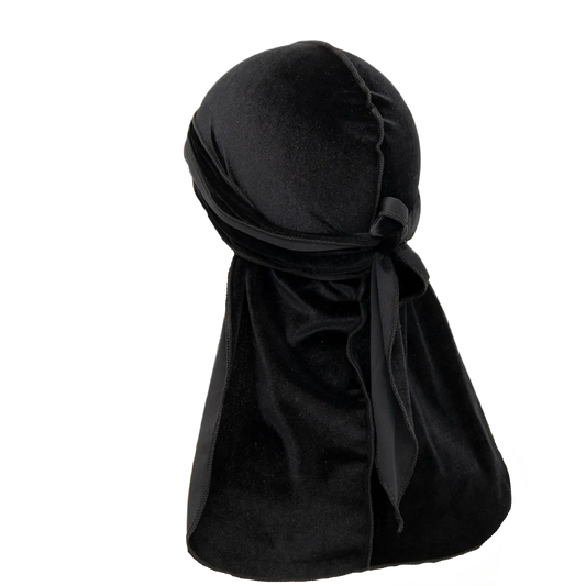 SOLID COLOR VELVET DURAG