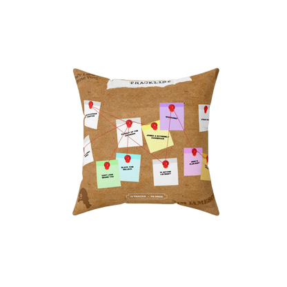 DON'T LOOK BEHIND YOU. COVER PILLOW